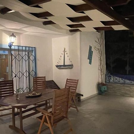 Blue & White Maisonette Over The Sea Near Sounio スーニオ エクステリア 写真