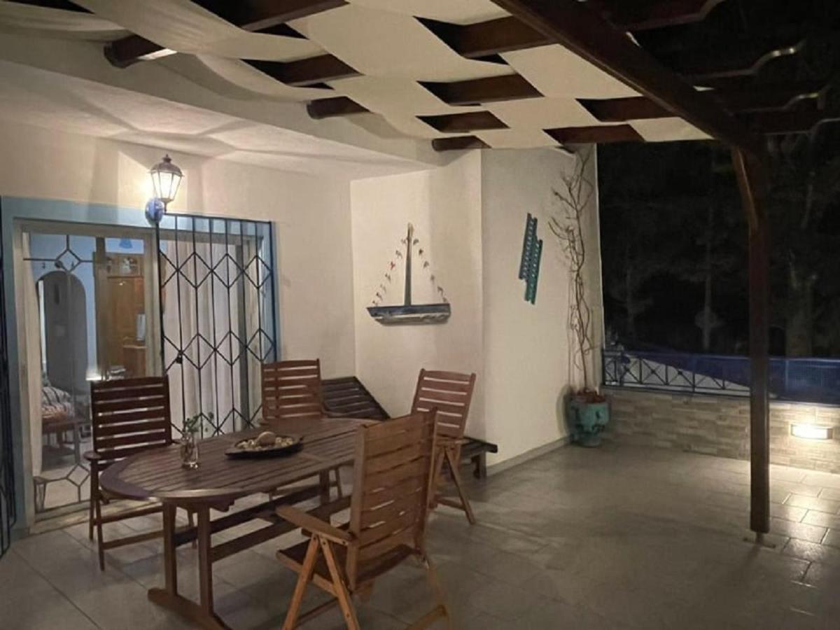Blue & White Maisonette Over The Sea Near Sounio スーニオ エクステリア 写真